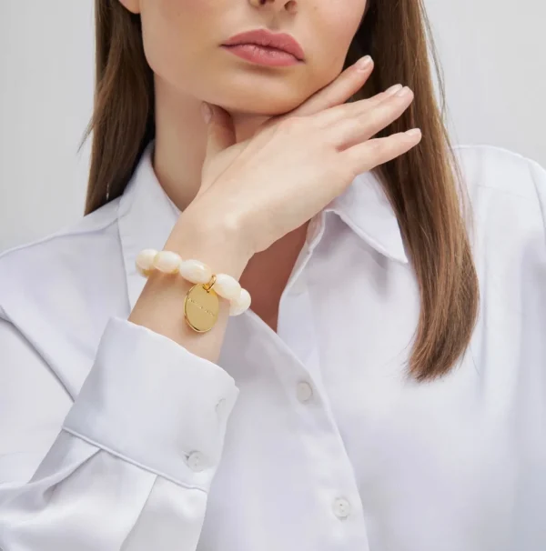 Online Vanessa Baroni Armband Olive Flex Bracelet