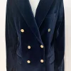 Best VIME Blazer VITOVI Velvet Dark Blue