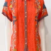 New Johnny Was Bluse Coral