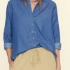 Fashion Xirena Bluse Beau Blue Rinse
