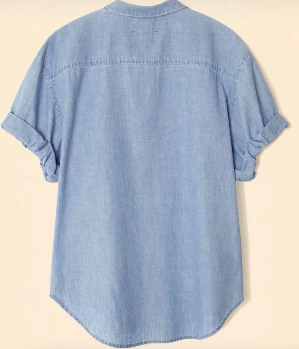 Online Xirena Bluse Channing Dusty Blue