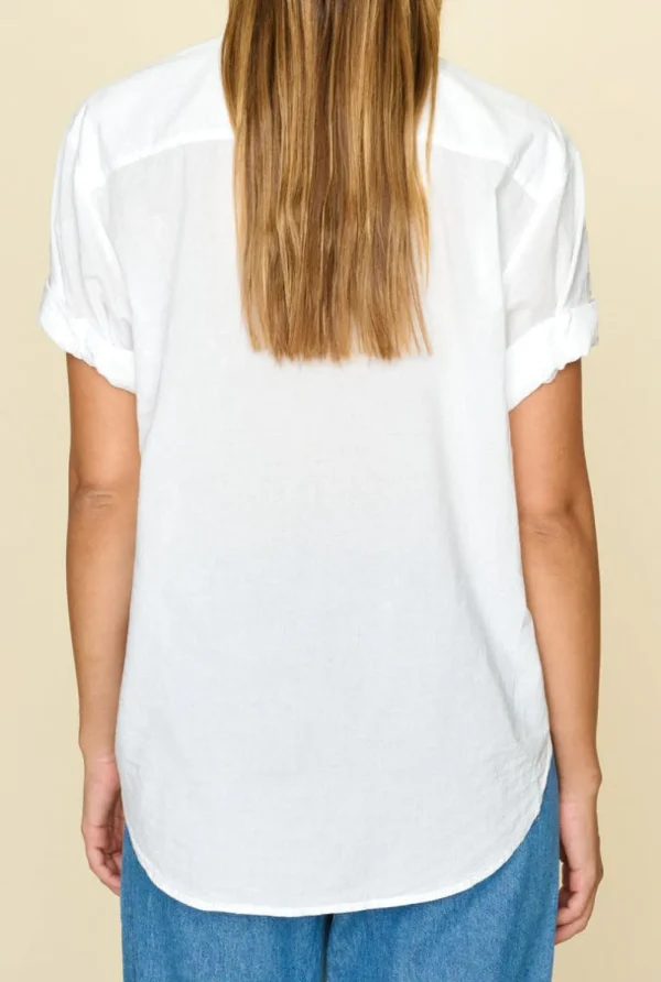 Hot Xirena Bluse Channing Weiß