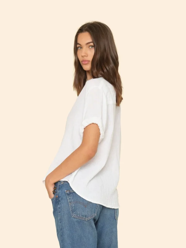 Sale Xirena Bluse Cruz Weiß