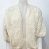 Discount Maiami Bomber Cardigan Creme