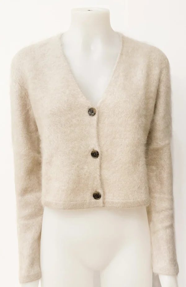 Best Lisa Yang Cardigan Filippa Sand Brushed