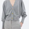 New ODEEH Cardigan Heather Grey