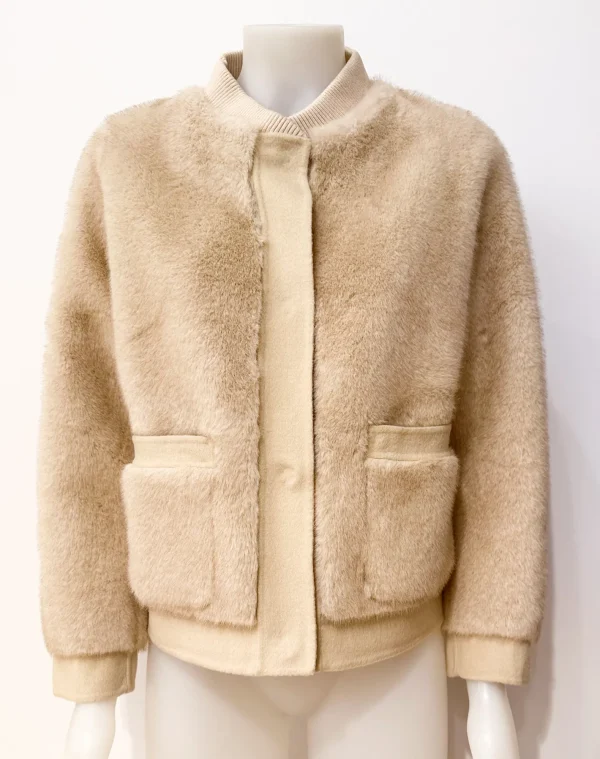 Best Valentini Fake Fur Bomberjacket