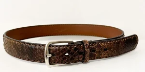 Fashion Fausto Colato Gürtel Python