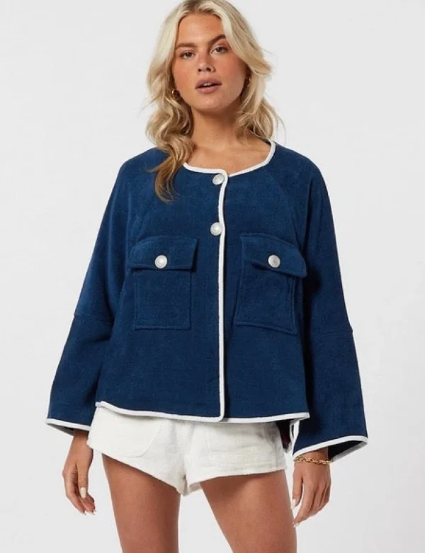Online Baindoux Jacke Le Temps Perdu Navy