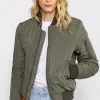 Clearance Bombers Original Jacke MA1 Kaki