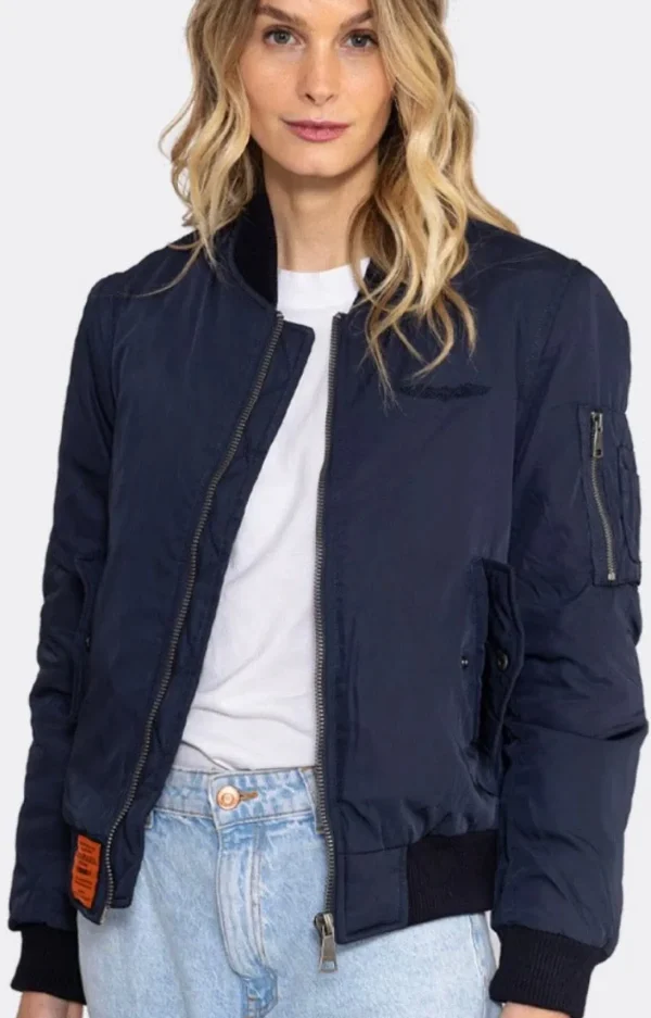 Fashion Bombers Original Jacke MA1 Navy