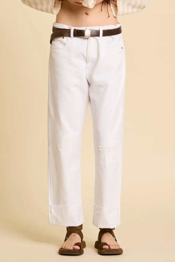 Sale Denimist Jeans Lucy Boyfriend White