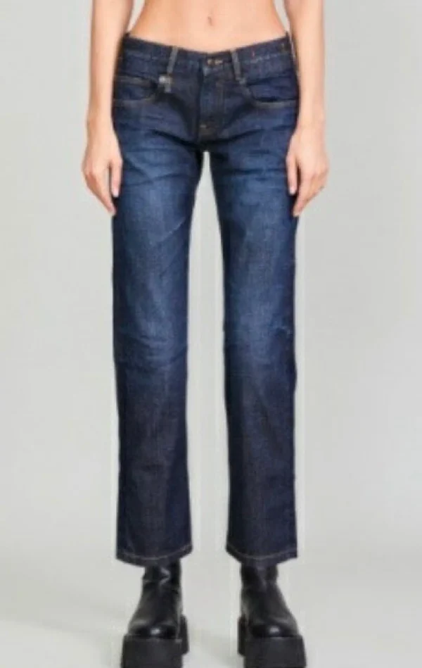 Clearance R13 Jeans Boy Straight Avery Indigo