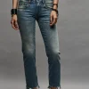 Clearance R13 Jeans Boy Straight Jasper Stretch Rips