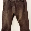 Outlet R13 Jeans CROSSOVER Vintage Choclate Brown