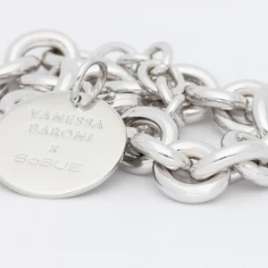 Discount Vanessa Baroni Kette VB X SOSUE Bubble Necklace Silber