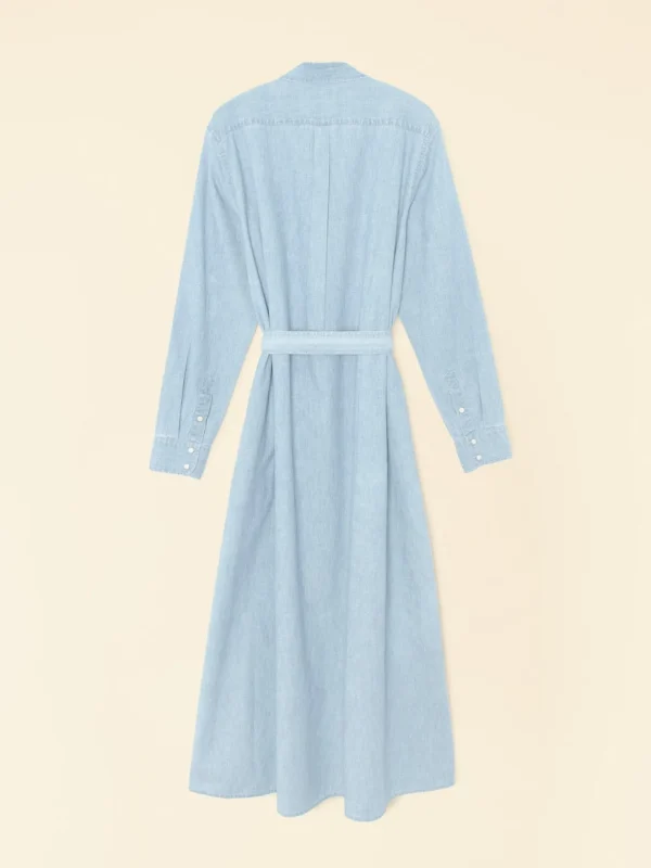 Outlet Xirena Kleid Bowen Dusty Blue