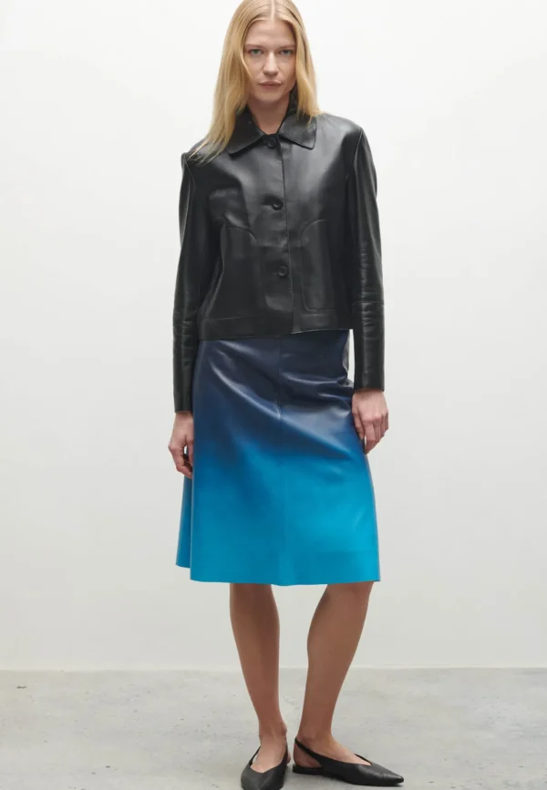 Discount Arma Lederjacke Emy Schwarz