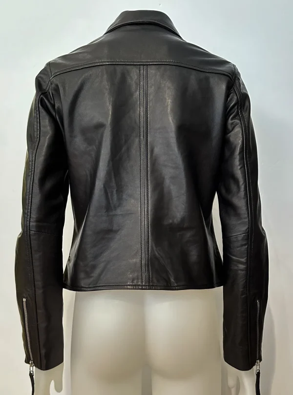 Hot Onstage Lederjacke Schwarz