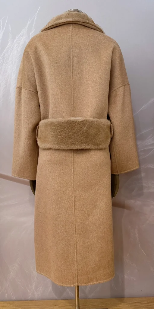 Discount Valentini Mantel Doubleface Camel