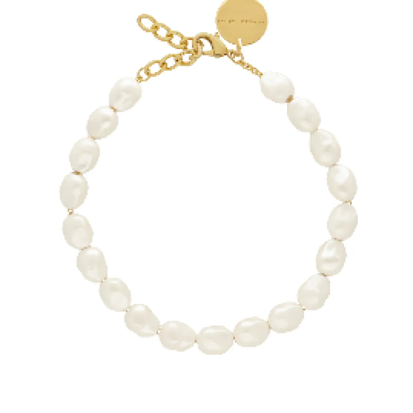 necklace_vanessa_baroni_o_1.webp Outlet Vanessa Baroni Necklace Organic Pearl Short