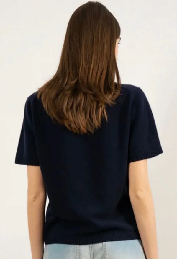 Clearance ANNA V BERG Pullover Jules Deep Blue