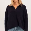 Fashion ANNA V BERG Pullover Stella Deep Blue