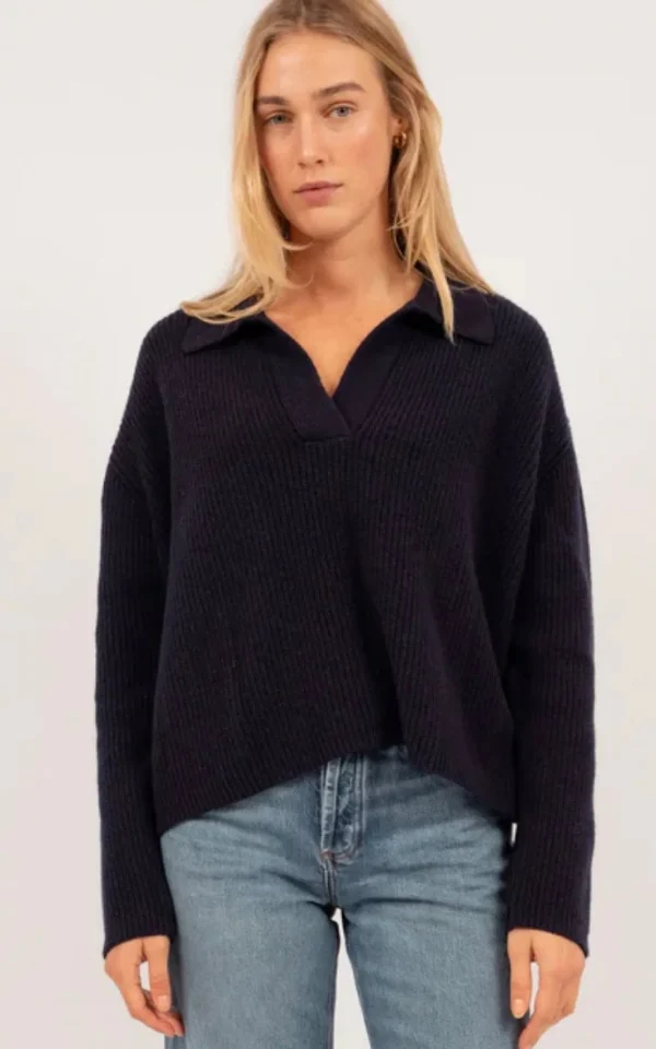 Fashion ANNA V BERG Pullover Stella Deep Blue