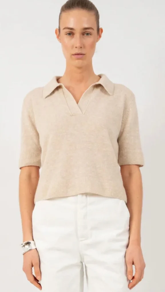 Outlet ANNA V BERG Pullover Wilma Sand