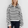 Fashion Sosue Pullover Sailor Zipper