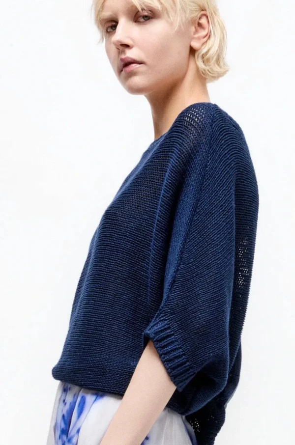 Clearance Talking Walls Pullover Juliette Marine