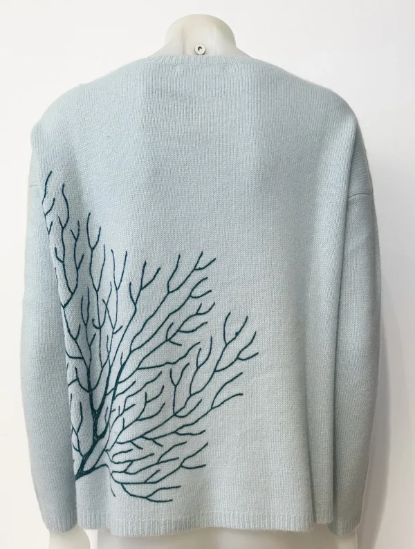 Fashion THEHOLYGOAT Pullover Emmy Blue Fish