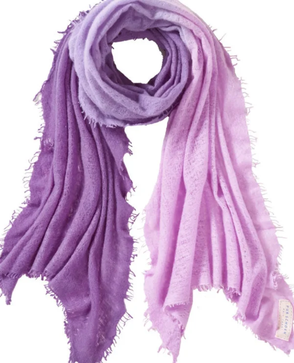 Outlet Pur Schoen Schal PURSCHOEN Flieder Violett
