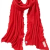 Outlet Pur Schoen Schal PURSCHOEN Red