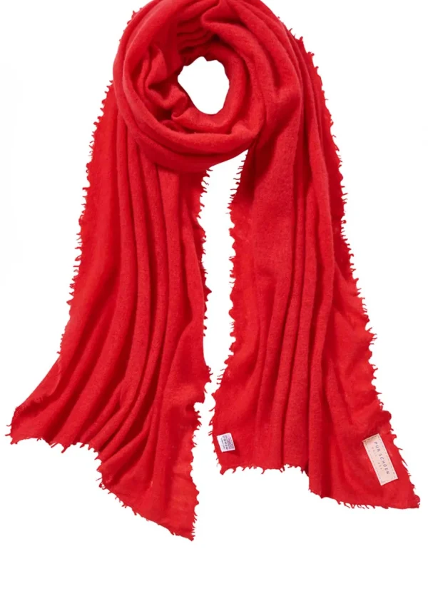 Outlet Pur Schoen Schal PURSCHOEN Red