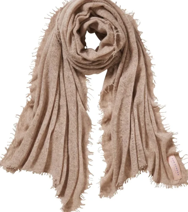 New Pur Schoen Schal PURSCHOEN Taupe
