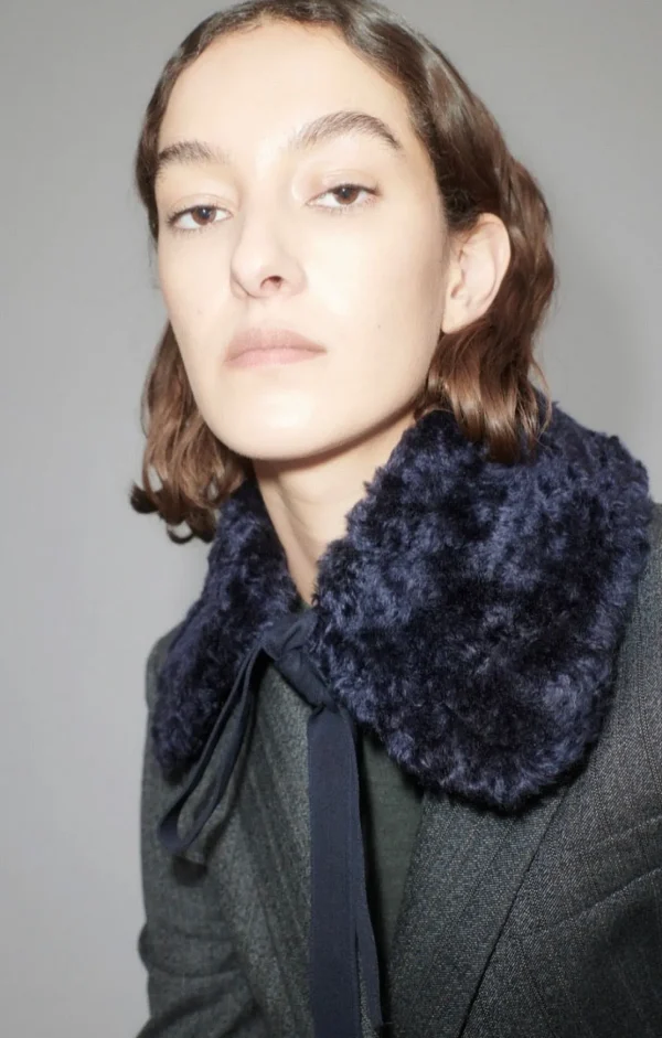 Clearance Odeeh Schalkragen Plush Navy