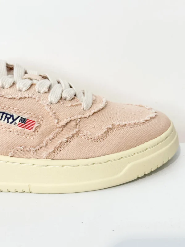 Discount Autry Sneaker Medalist Denim Peach