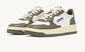 Online Autry Sneaker Medalist Oliv/Weiß