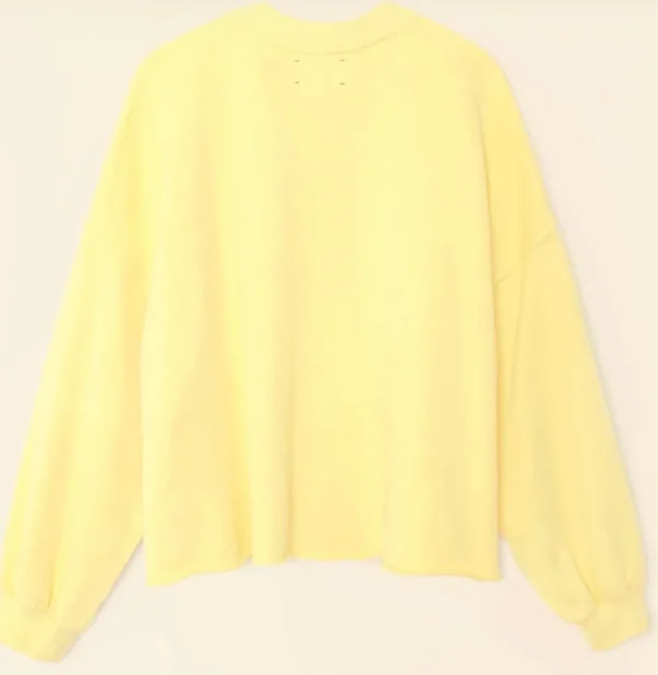 Fashion Xirena Sweatshirt Honor Canary Yellow