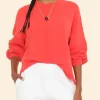 Online Xirena Sweatshirt Honor Jetty Red