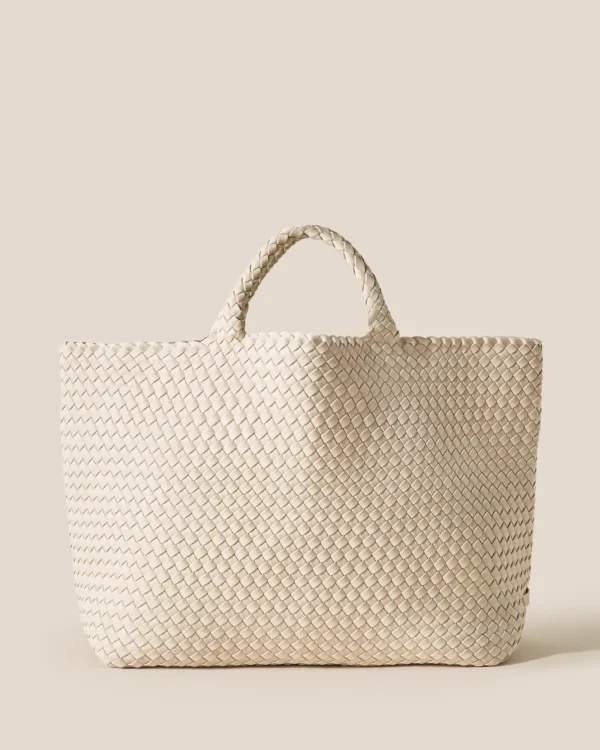 New Naghedi Tasche St.Barths L Ecru