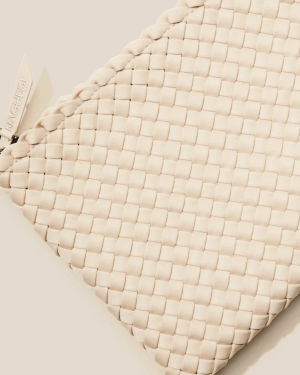 New Naghedi Tasche St.Barths M Ecru