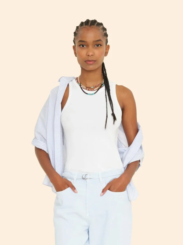 New Xirena Top Arynn Weiß